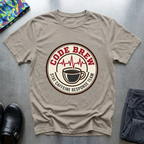 Code brew, stat caffeine response team T-Shirt