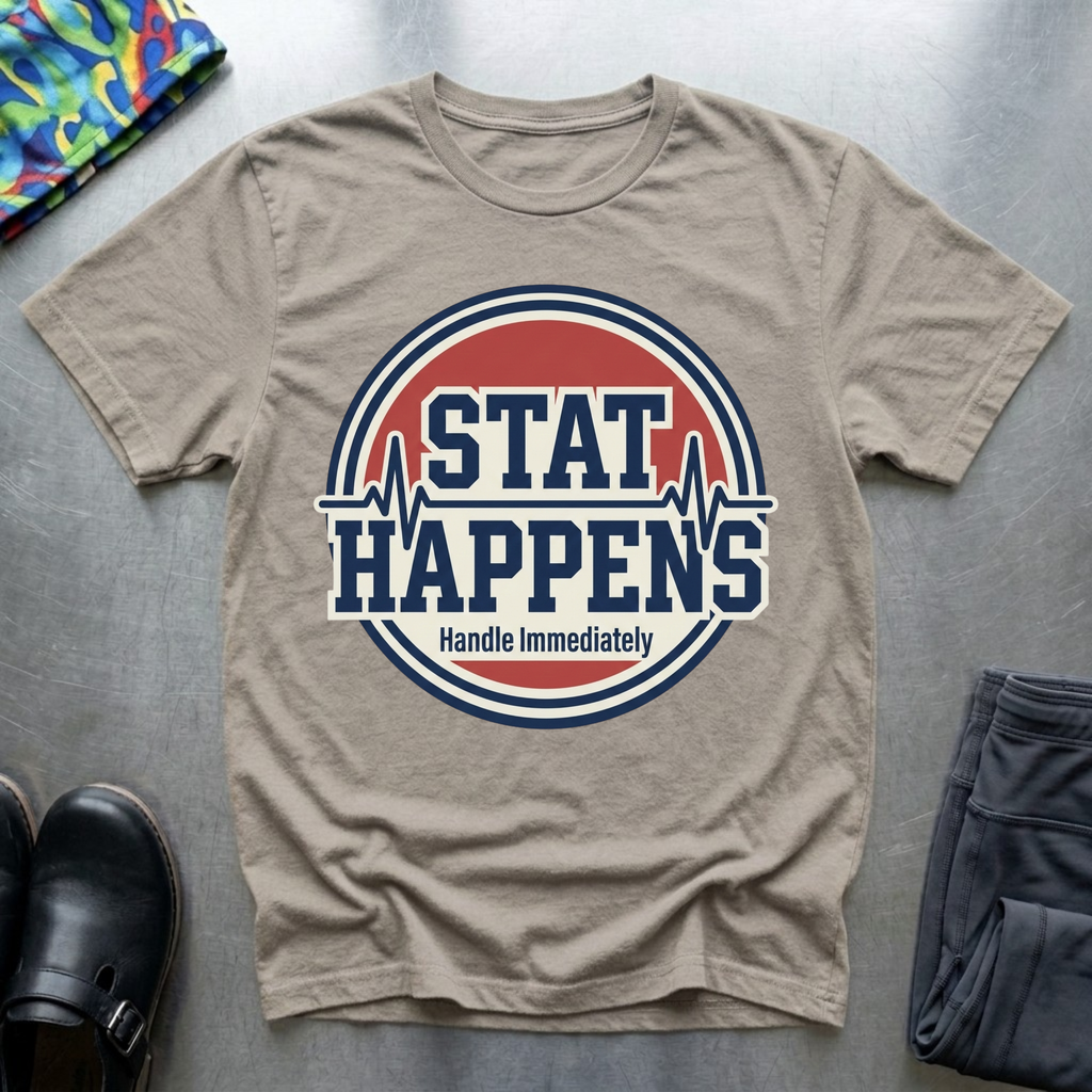 Stat happens, handle immediately T-Shirt