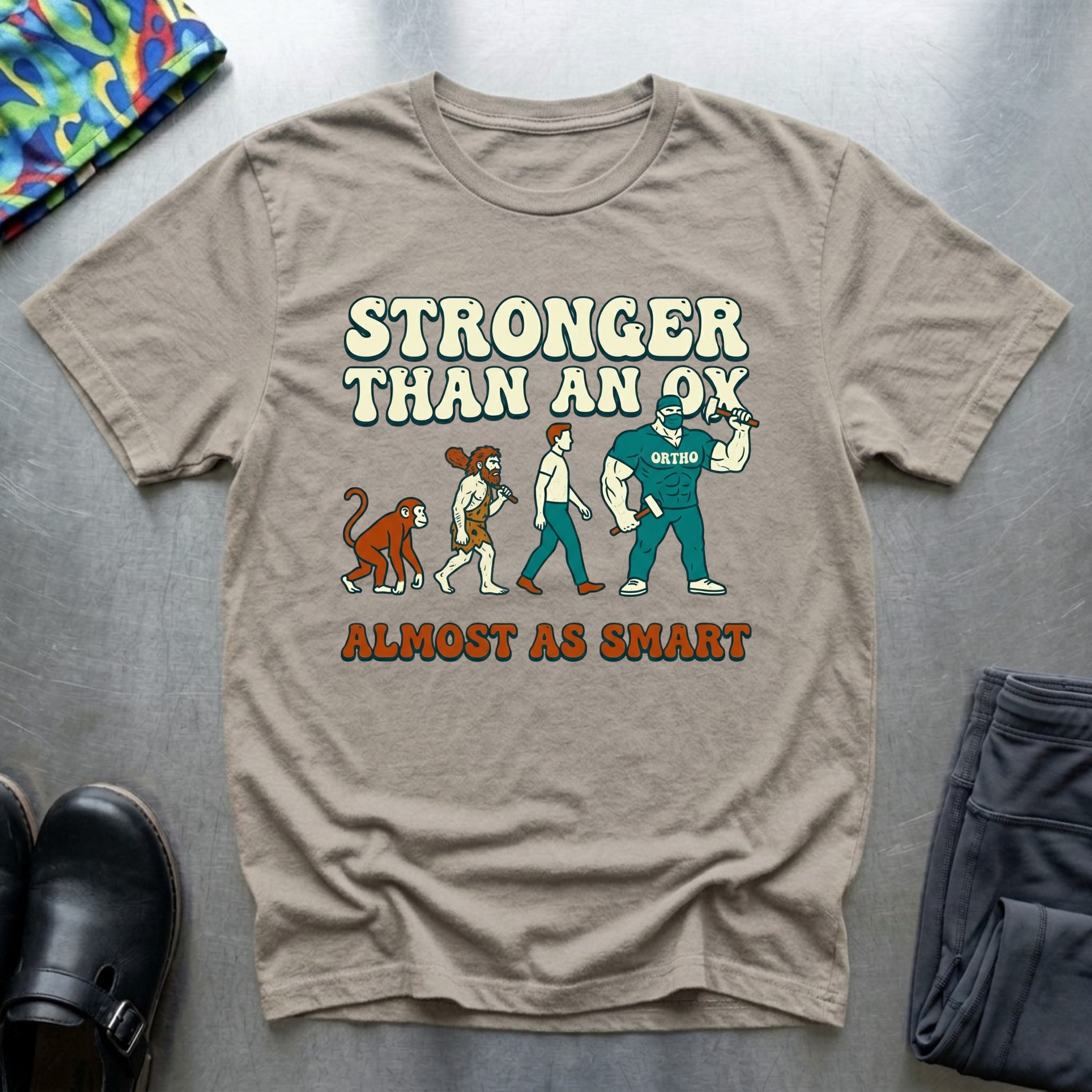 Stronger than an ox, almost as smart T-Shirt