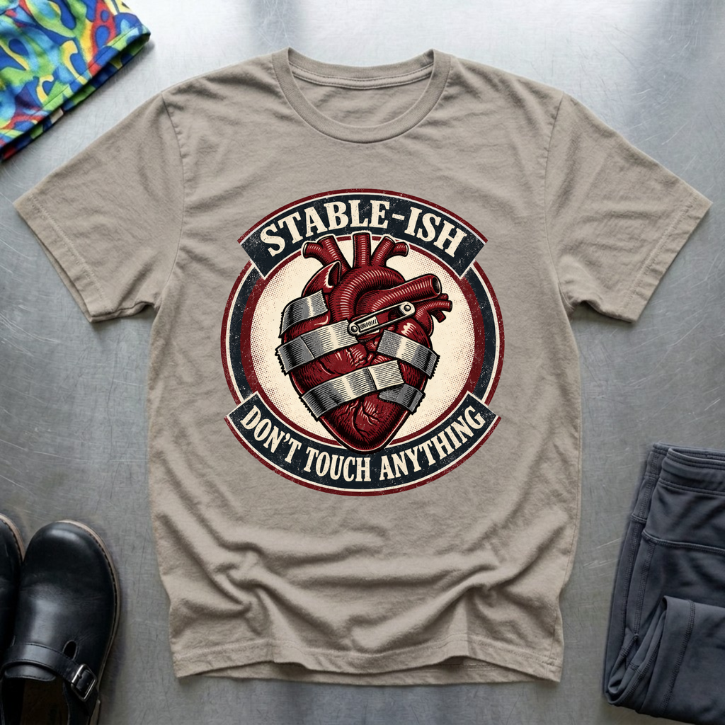 Stable-ish, don’t touch anything T-Shirt