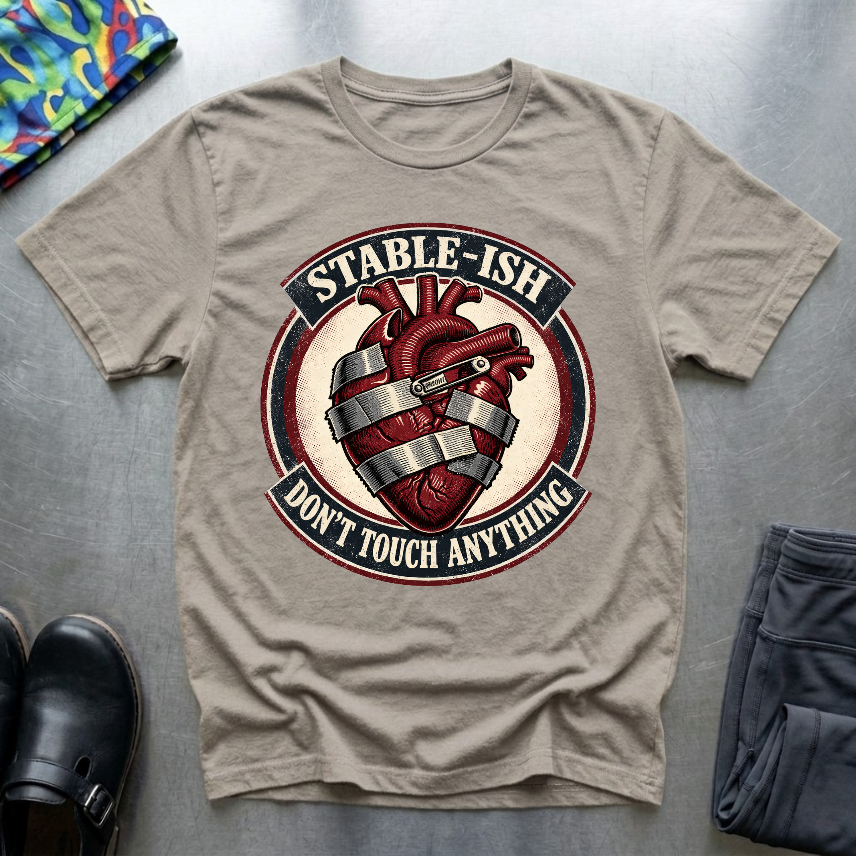 Stable-ish, don’t touch anything T-Shirt
