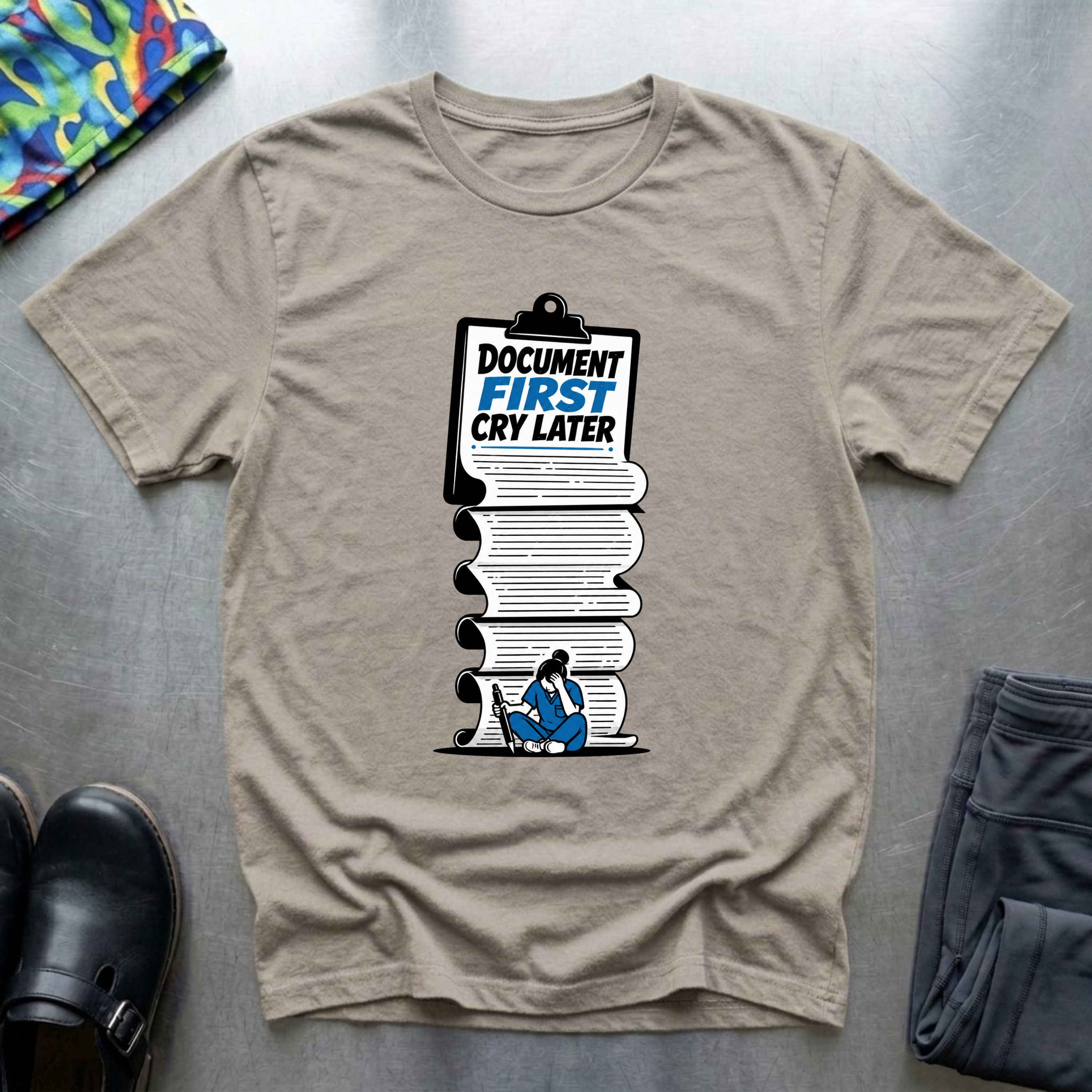Document First, Cry Later II T-Shirt