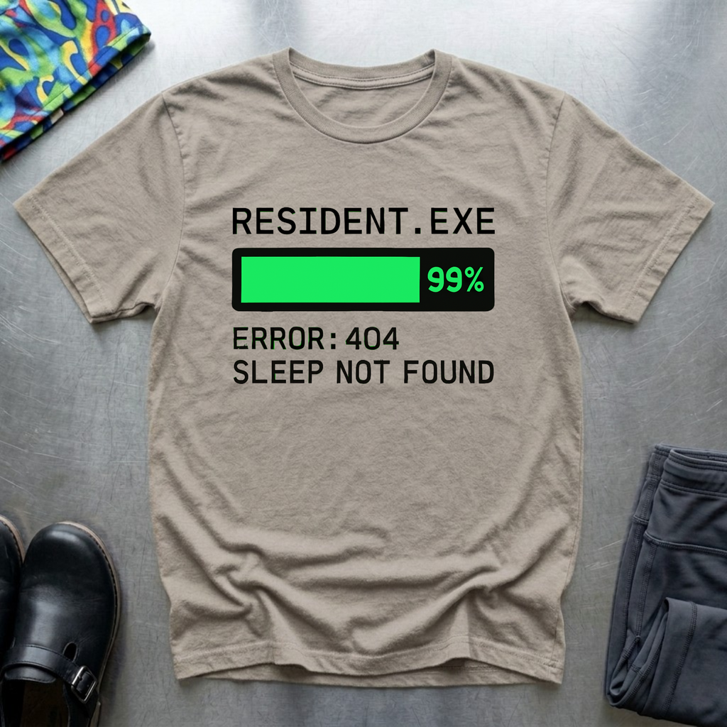 Resident.exe error, sleep not found T-Shirt