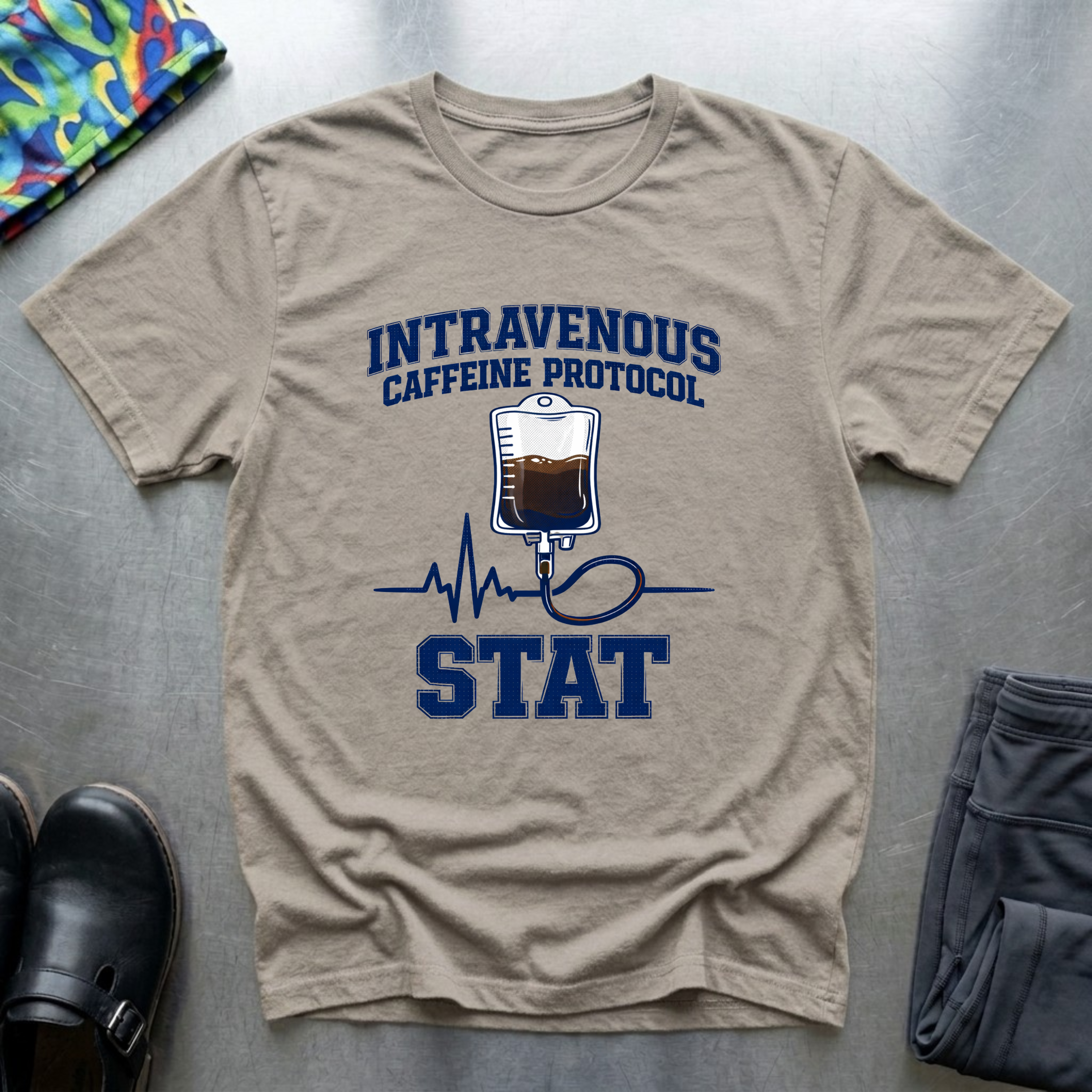 Intravenous caffeine Protocol T-Shirt