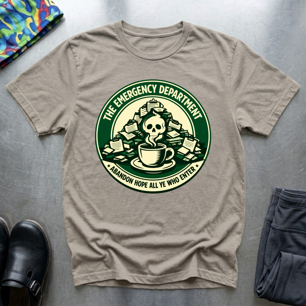 The emergency department, abandon hope all ye who enter T-Shirt