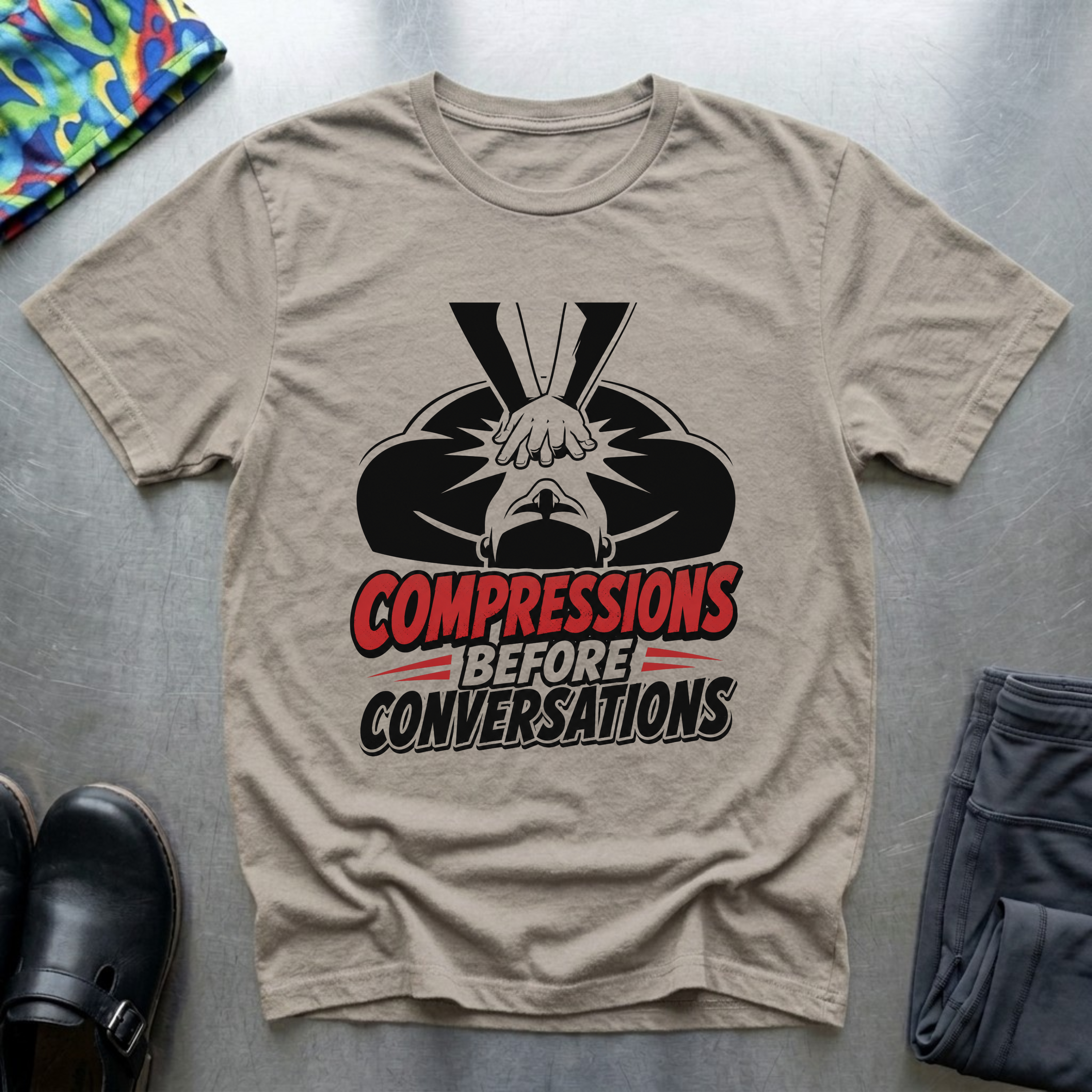 Compressions Before Conversations T-Shirt