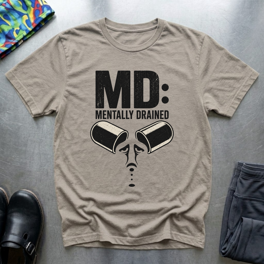 MD: Mentally Drained T-Shirt