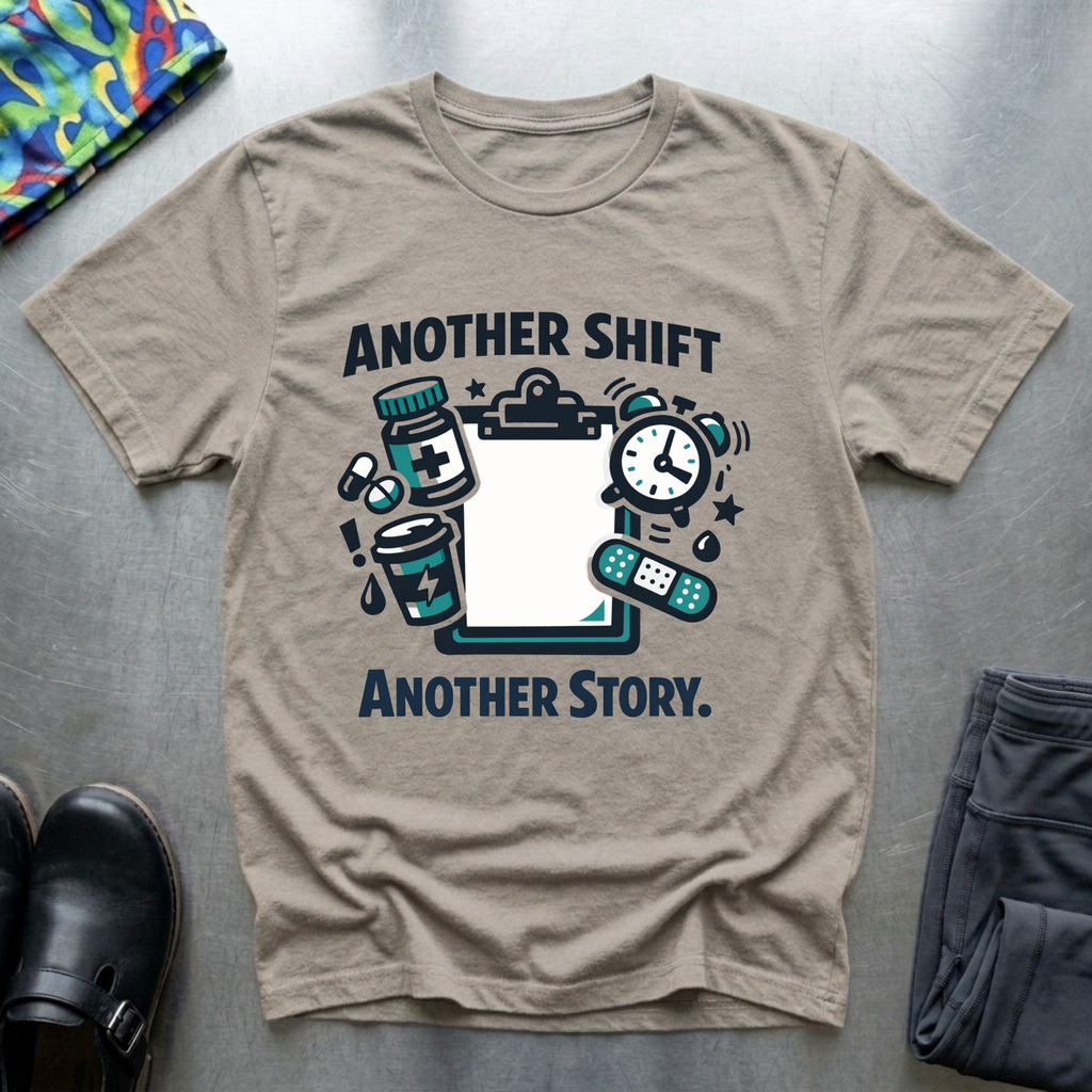 Another shift, another story T-Shirt