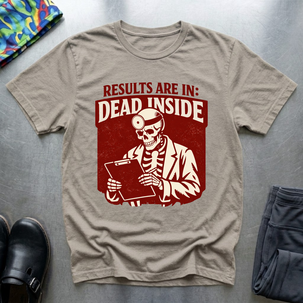 Results Are In, Dead Inside T-Shirt
