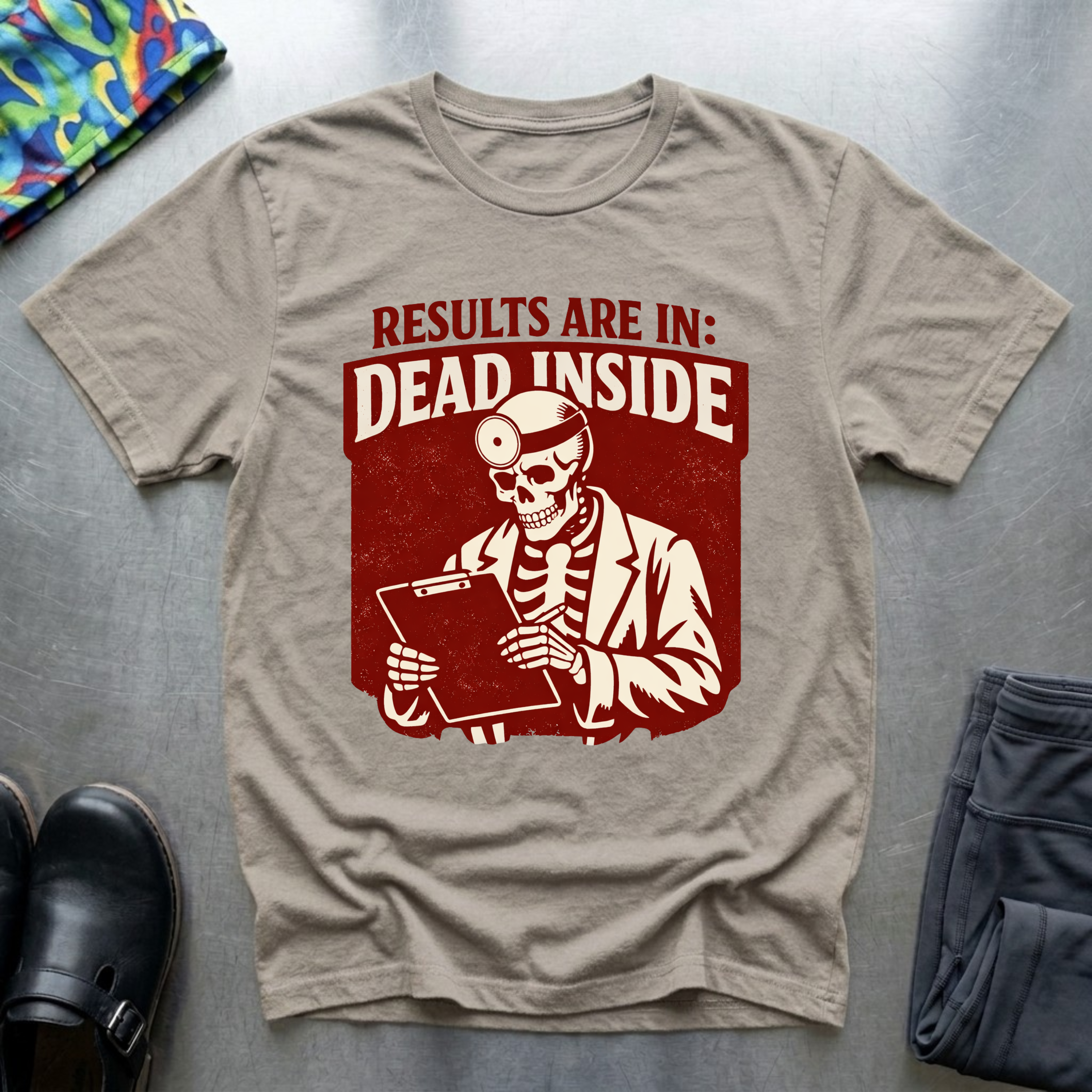 Results Are In, Dead Inside T-Shirt
