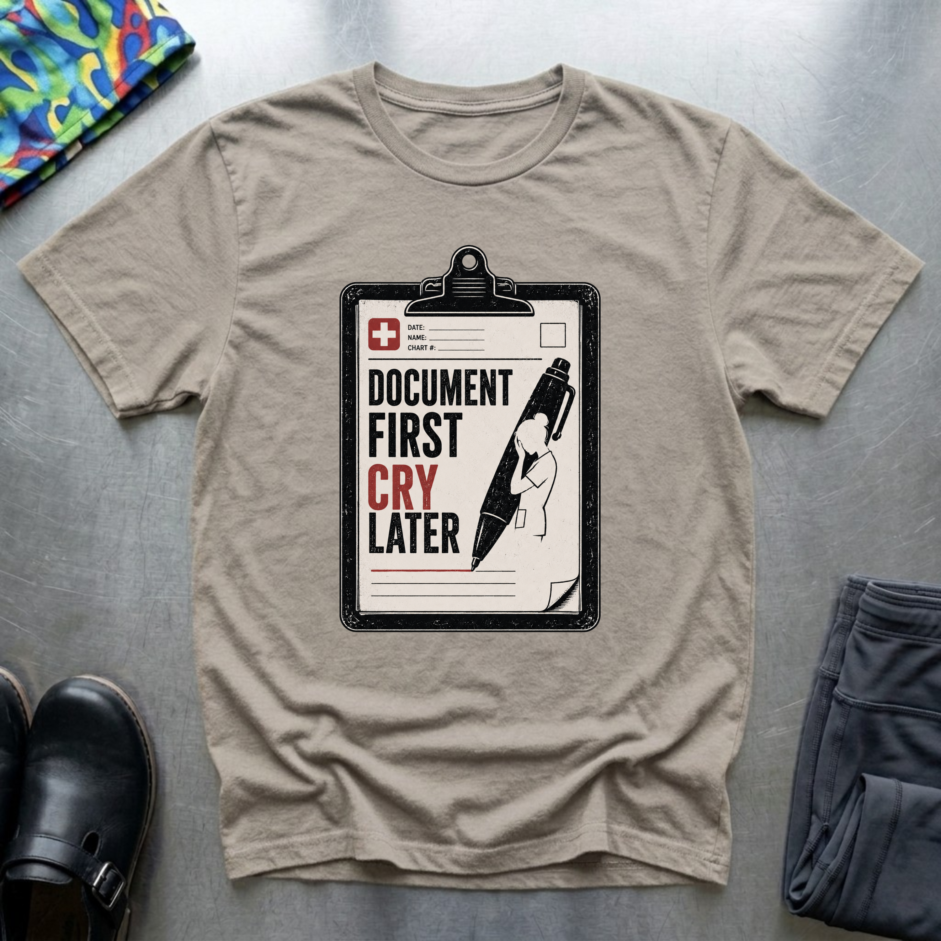 Document First, Cry Later I T-Shirt