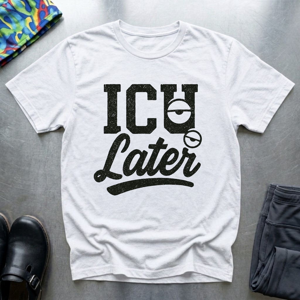 ICU Later T-Shirt