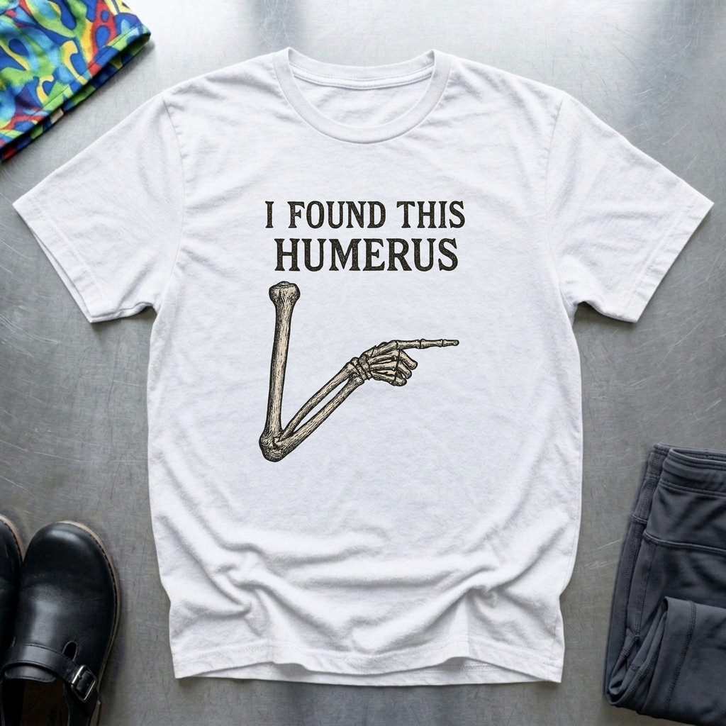 I found this humerus 2 T-Shirt
