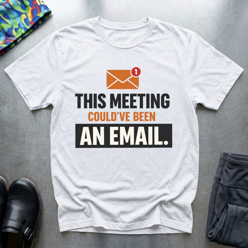 This meeting could have been an email T-Shirt