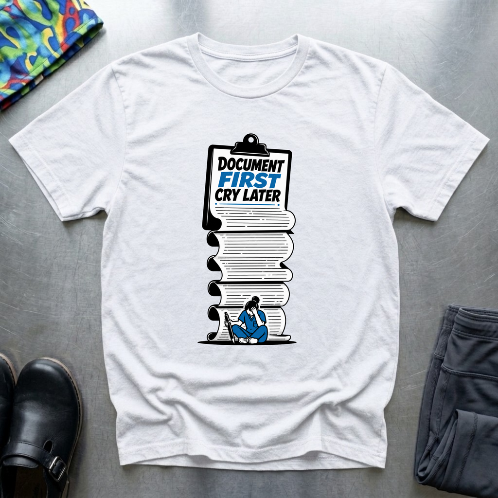 Document First, Cry Later II T-Shirt