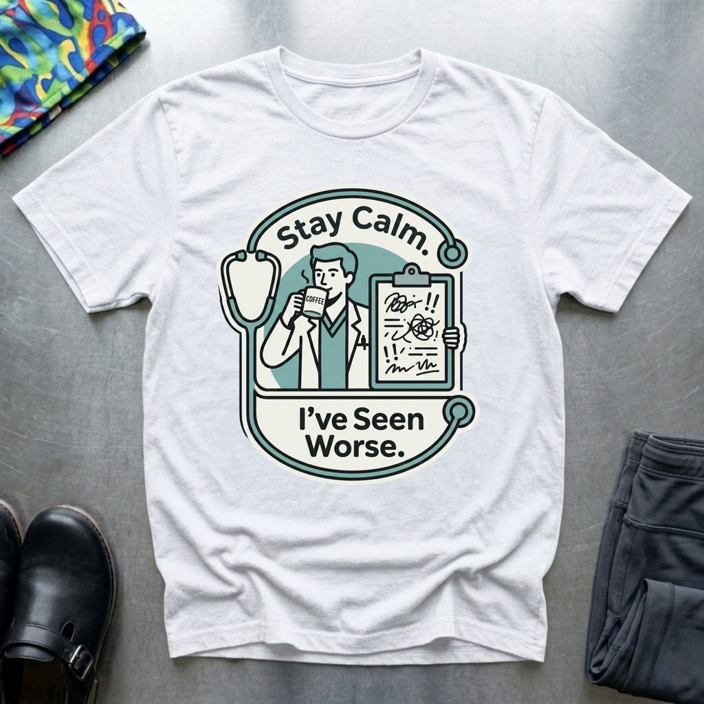 Stay calm, I’ve seen worse T-Shirt