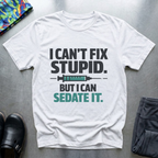 I can’t fix stupid, but I can sedate it T-Shirt