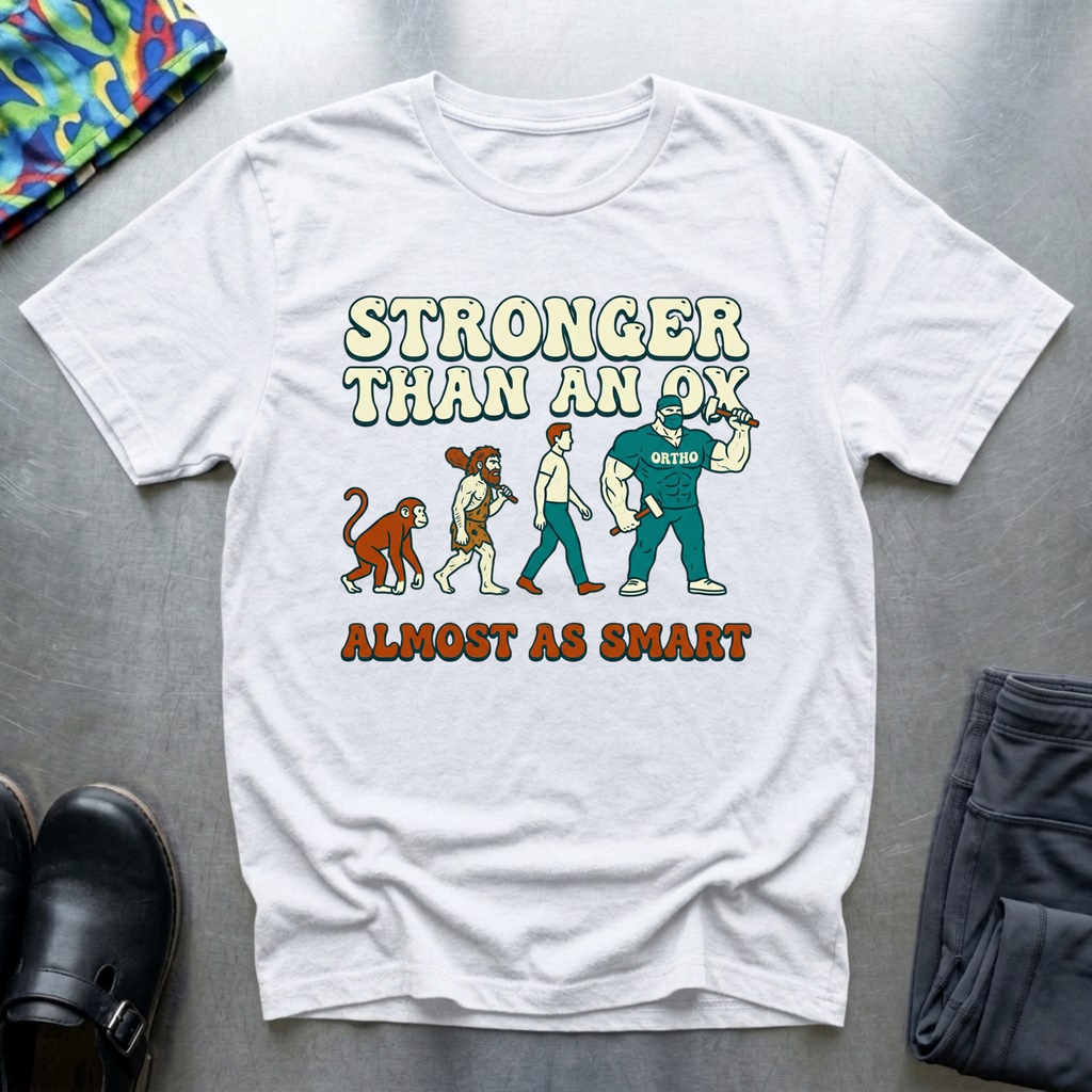 Stronger than an ox, almost as smart T-Shirt