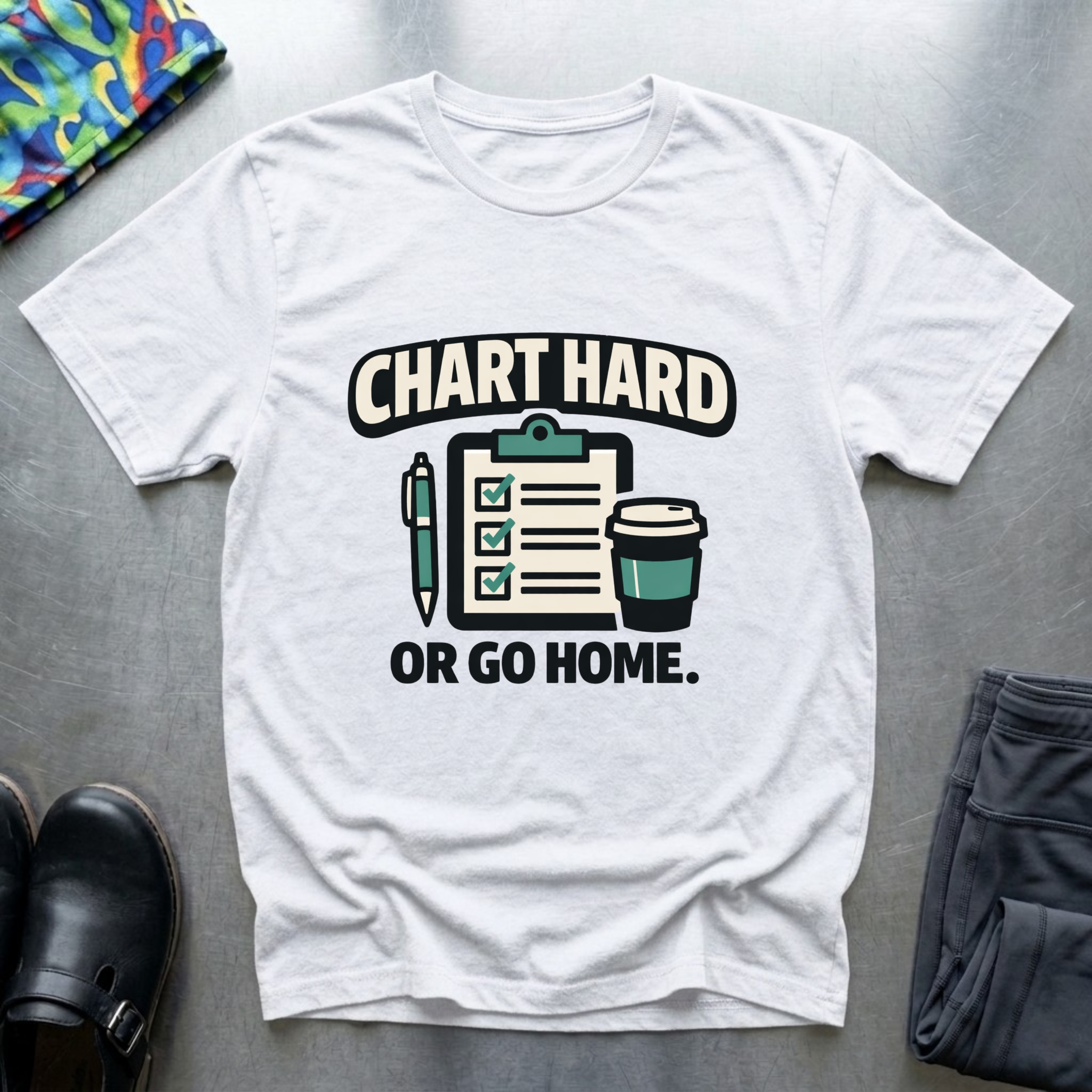 Chart hard or go home T-Shirt