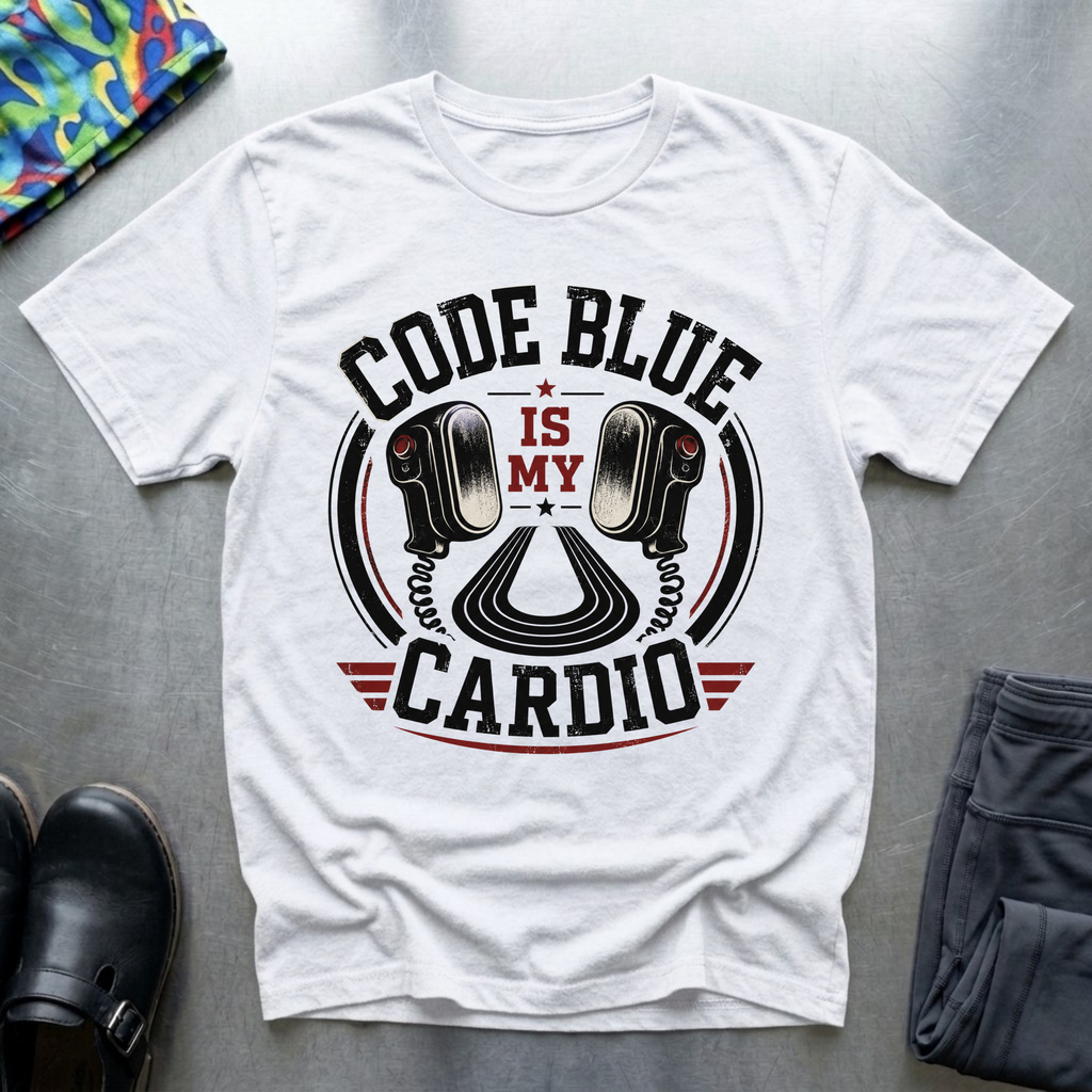 Code Blue Is My Cardio T-Shirt
