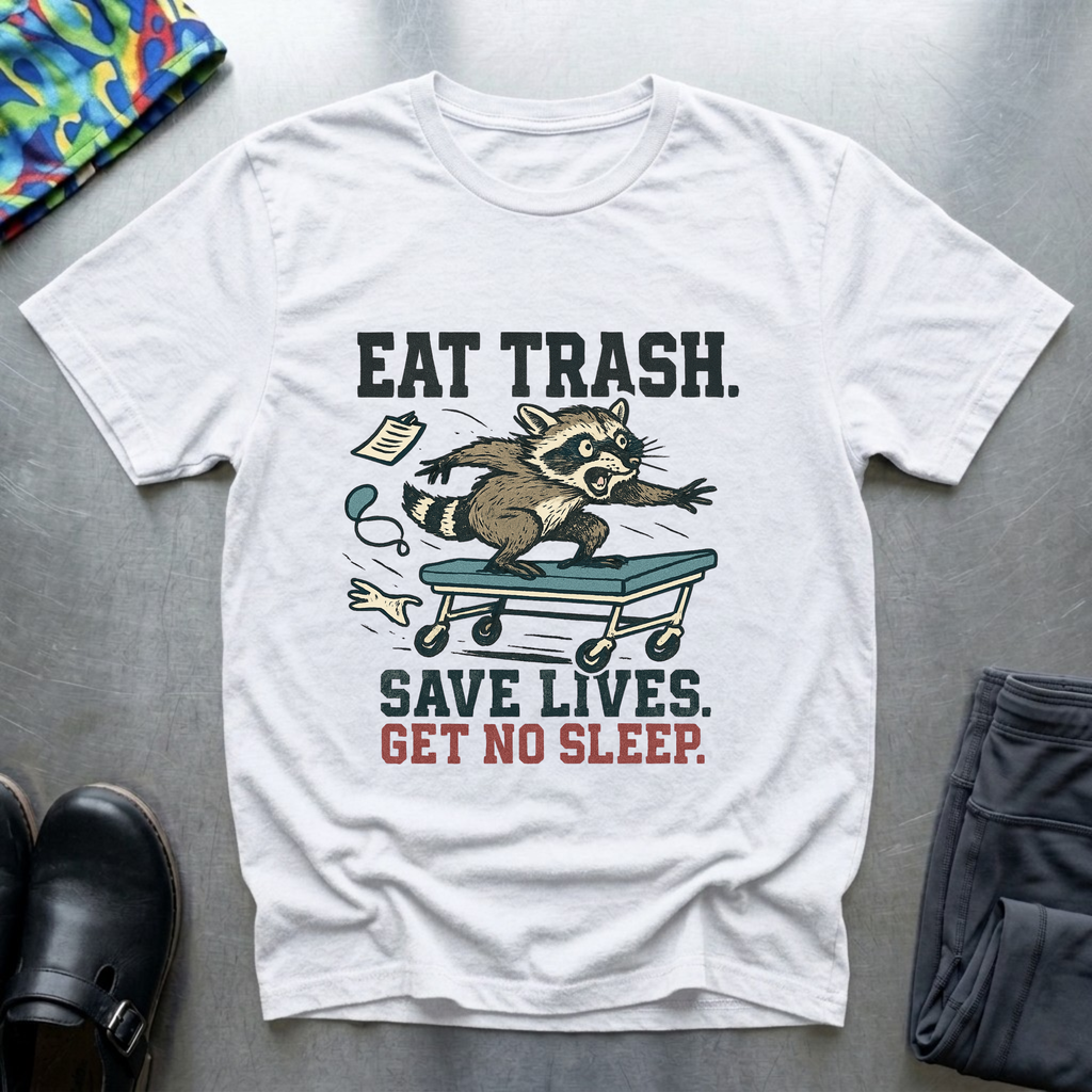 Eat trash, save lives, get no sleep T-Shirt