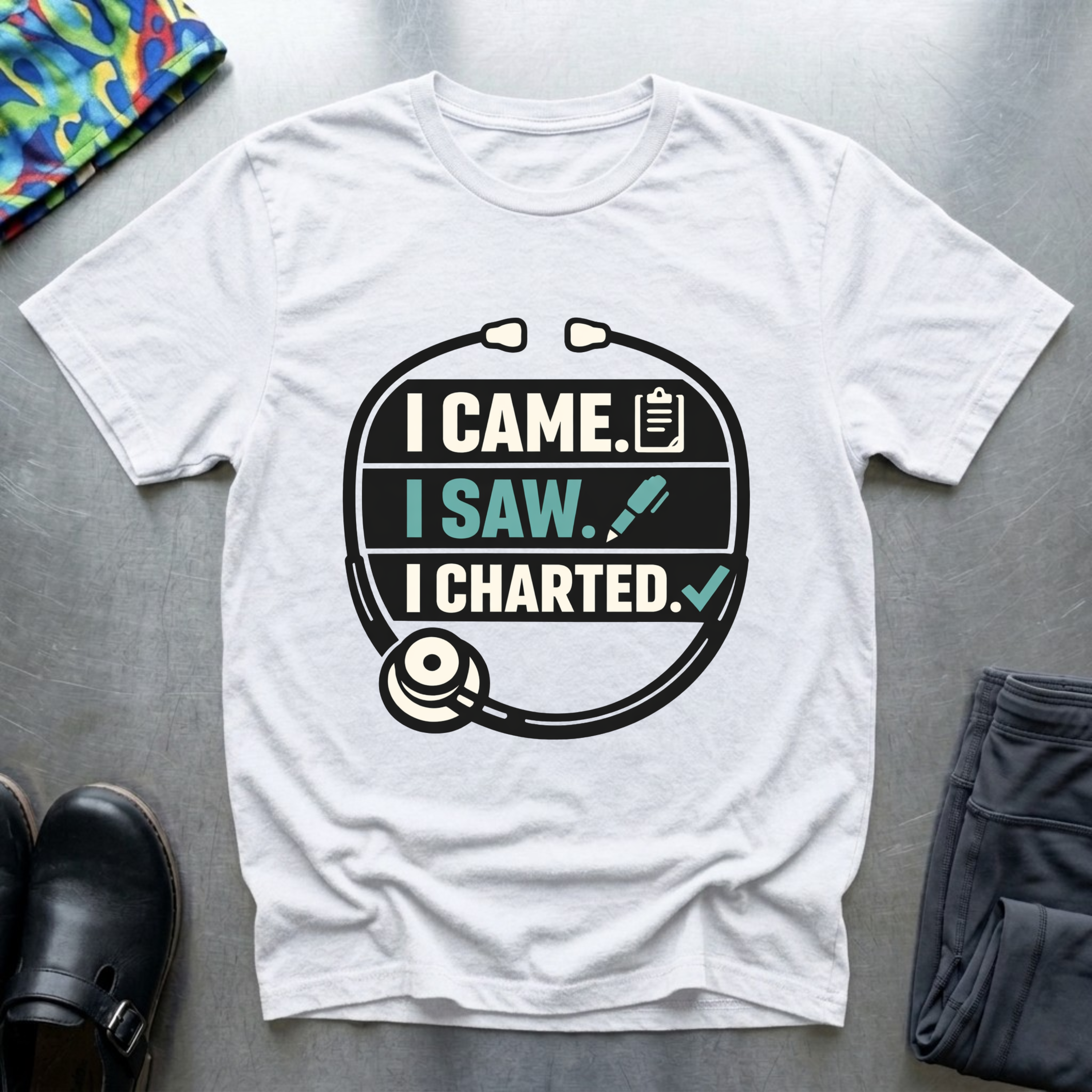 I came, I saw, I charted T-Shirt
