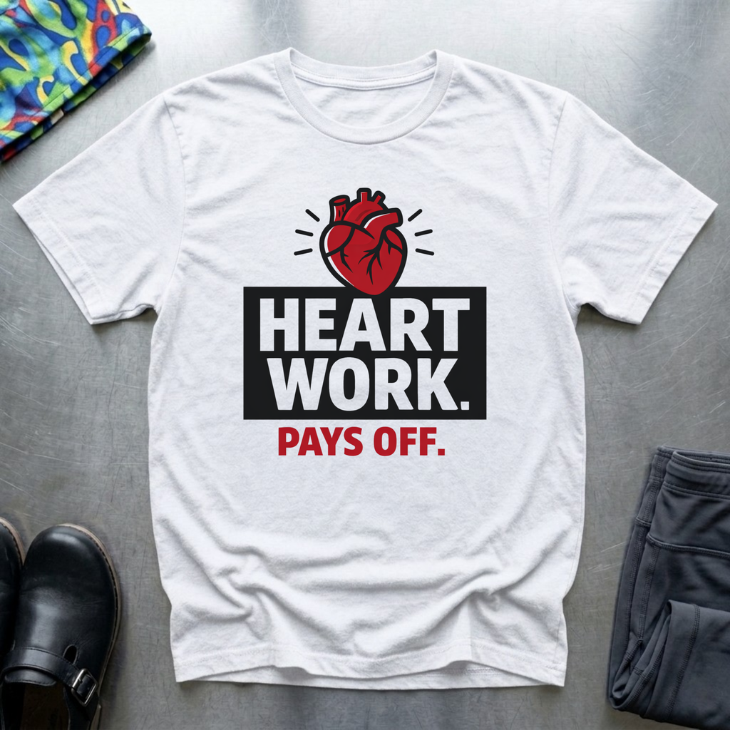 Heart work pays off T-Shirt