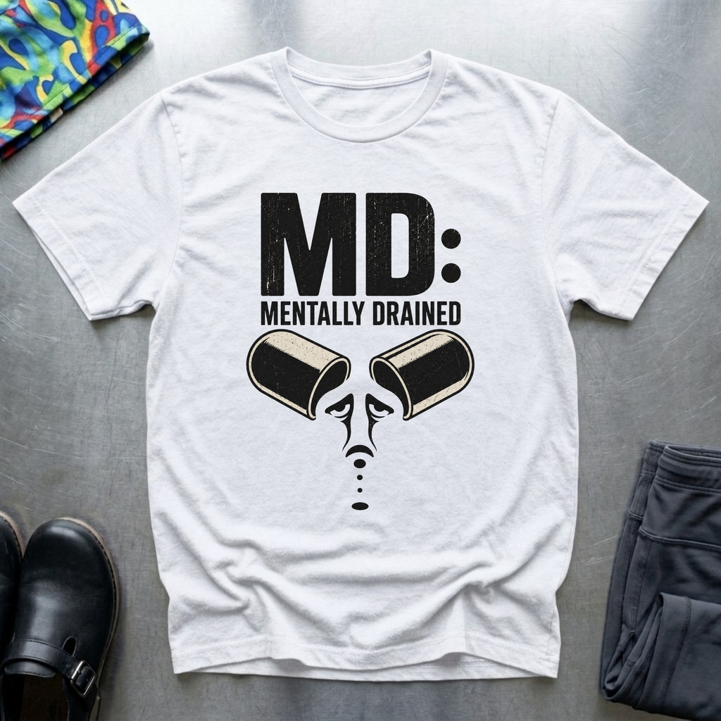 MD: Mentally Drained T-Shirt