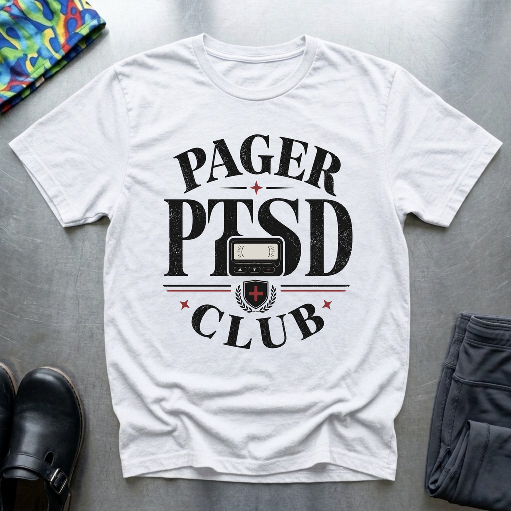 Pager PTSD Club 1 T-Shirt