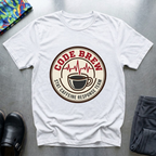 Code brew, stat caffeine response team T-Shirt