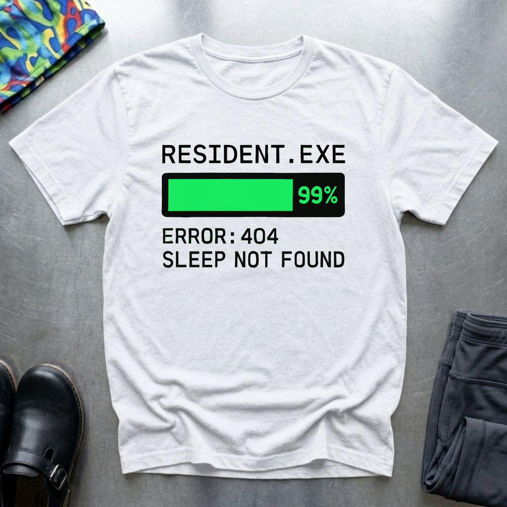 Resident.exe error, sleep not found T-Shirt