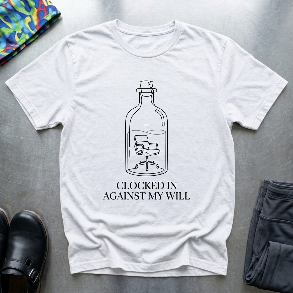 Clocked In Against My Will T-Shirt