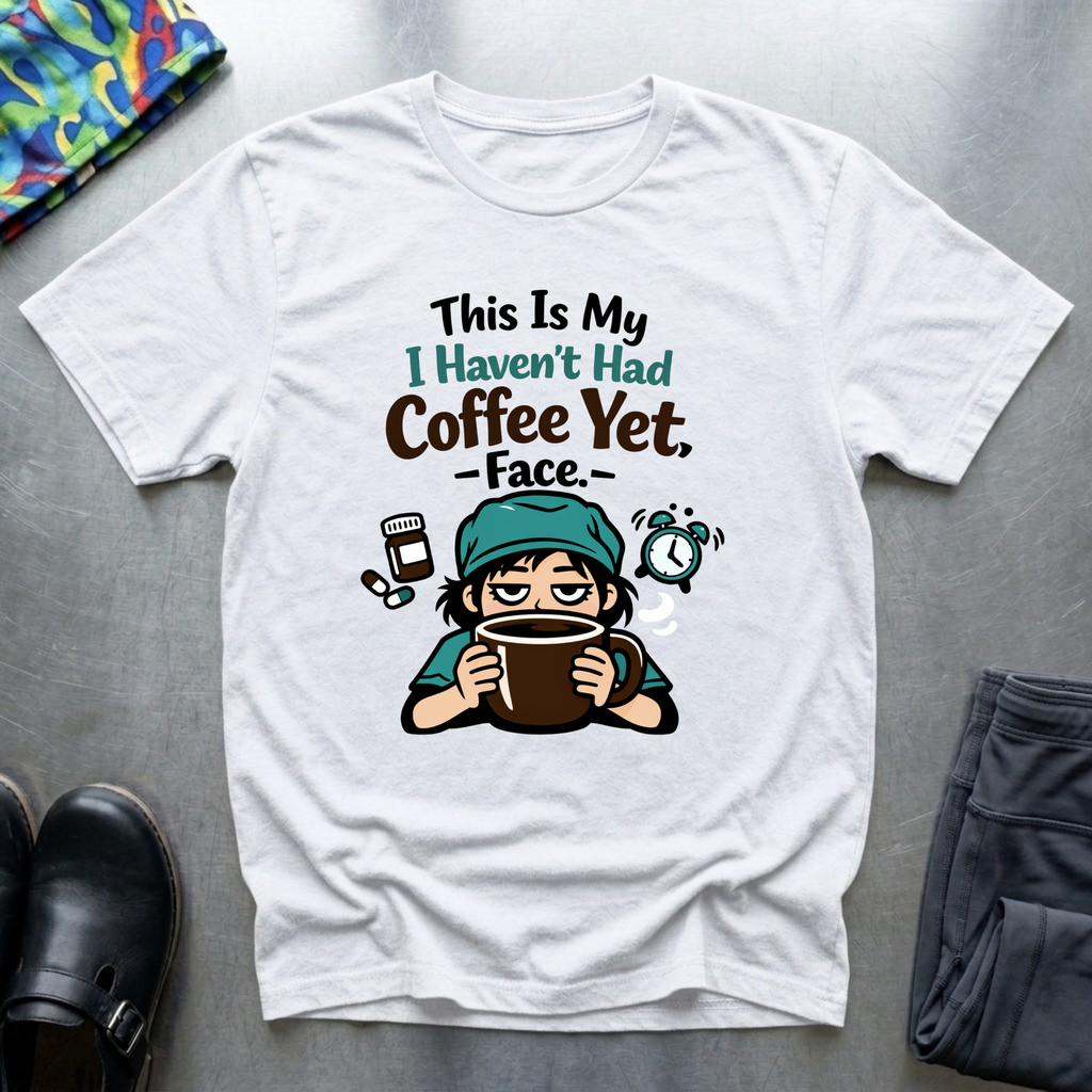 This is my I haven’t had coffee yet face T-Shirt