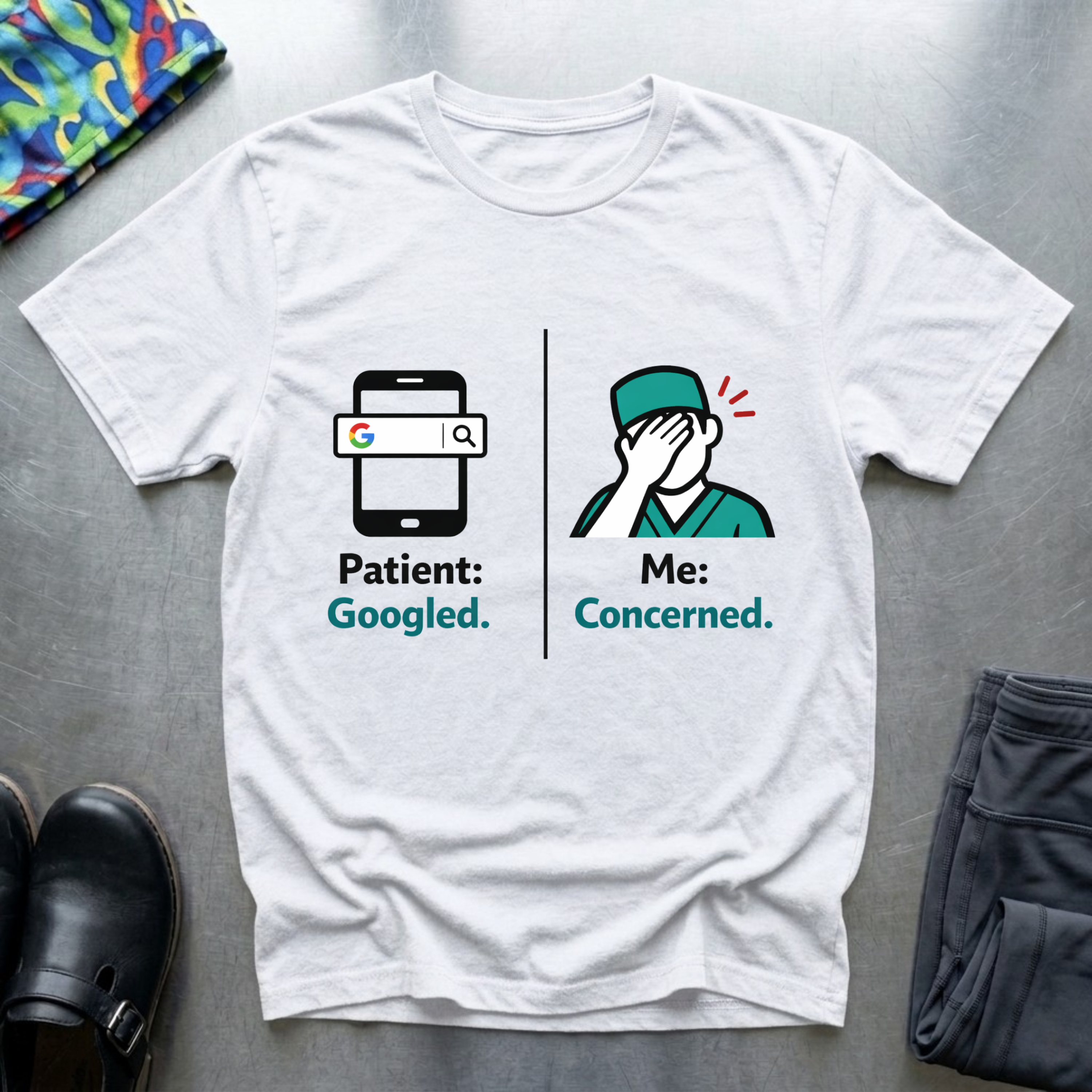 Patient googled, me concerned T-Shirt