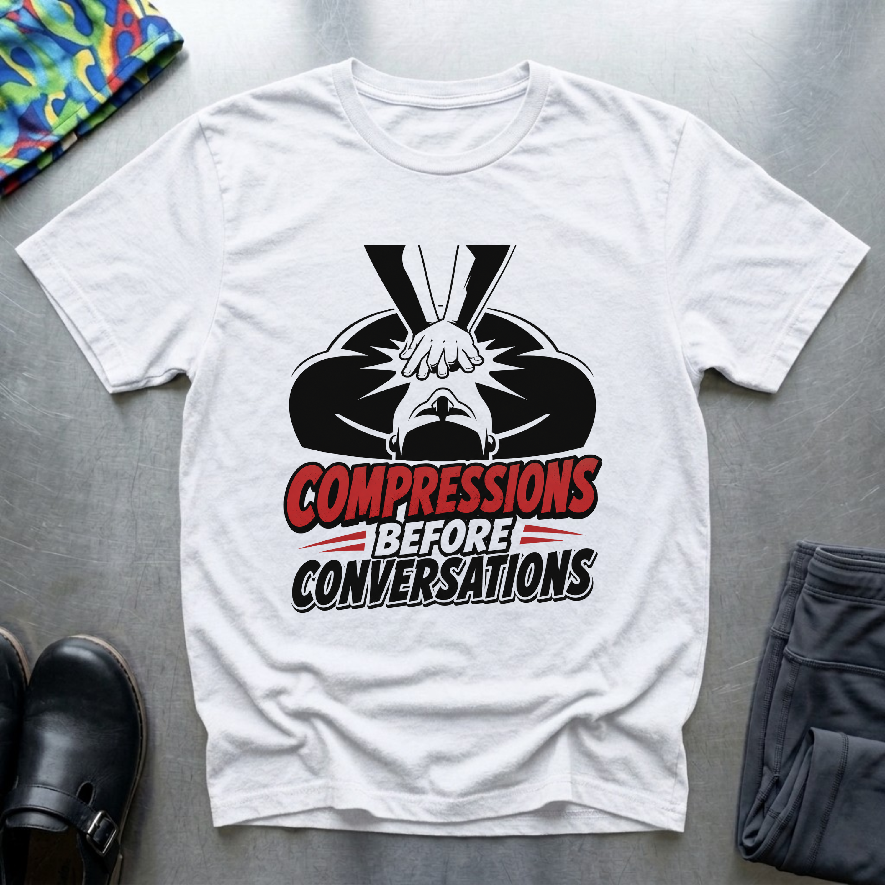 Compressions Before Conversations T-Shirt