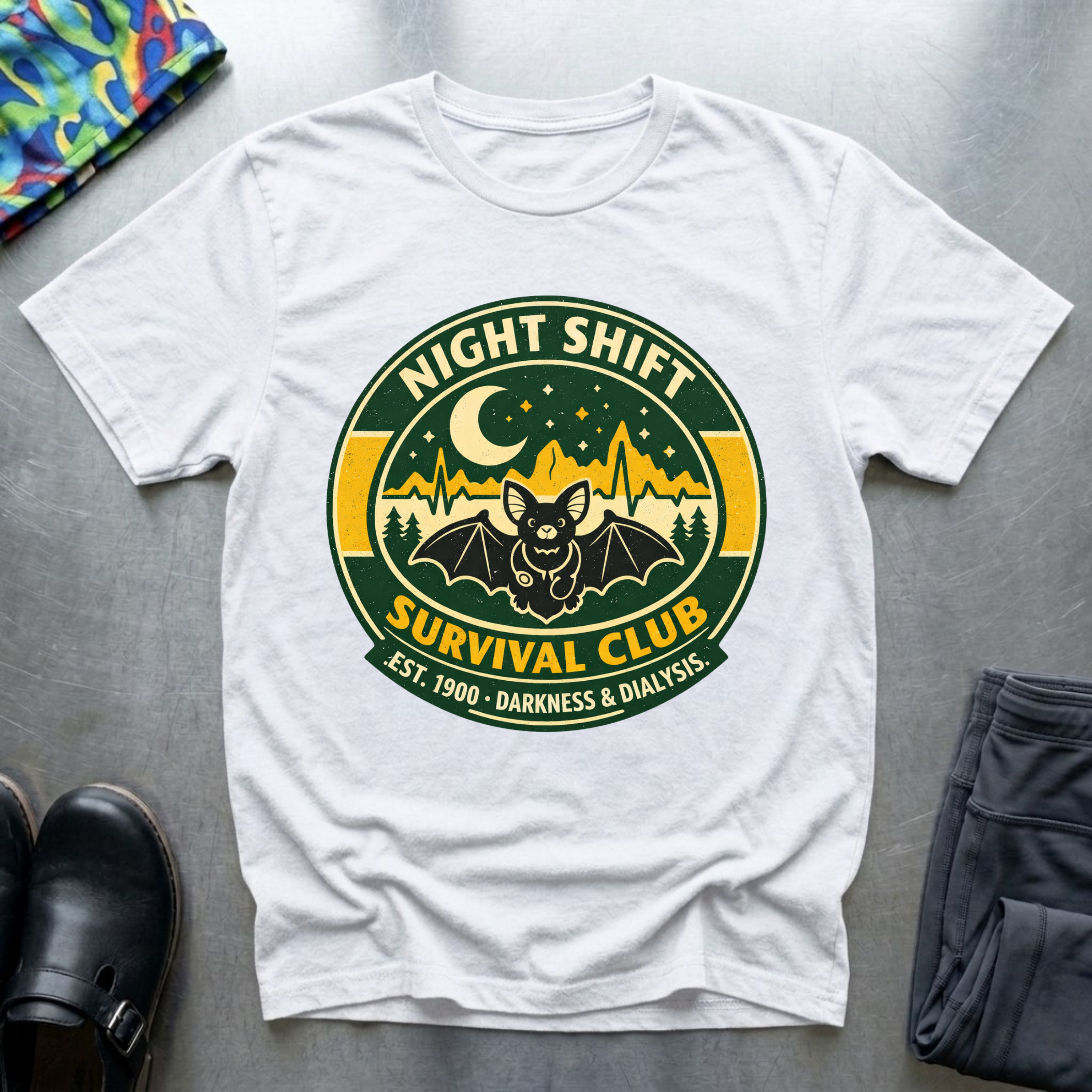 Night shift survival club T-Shirt