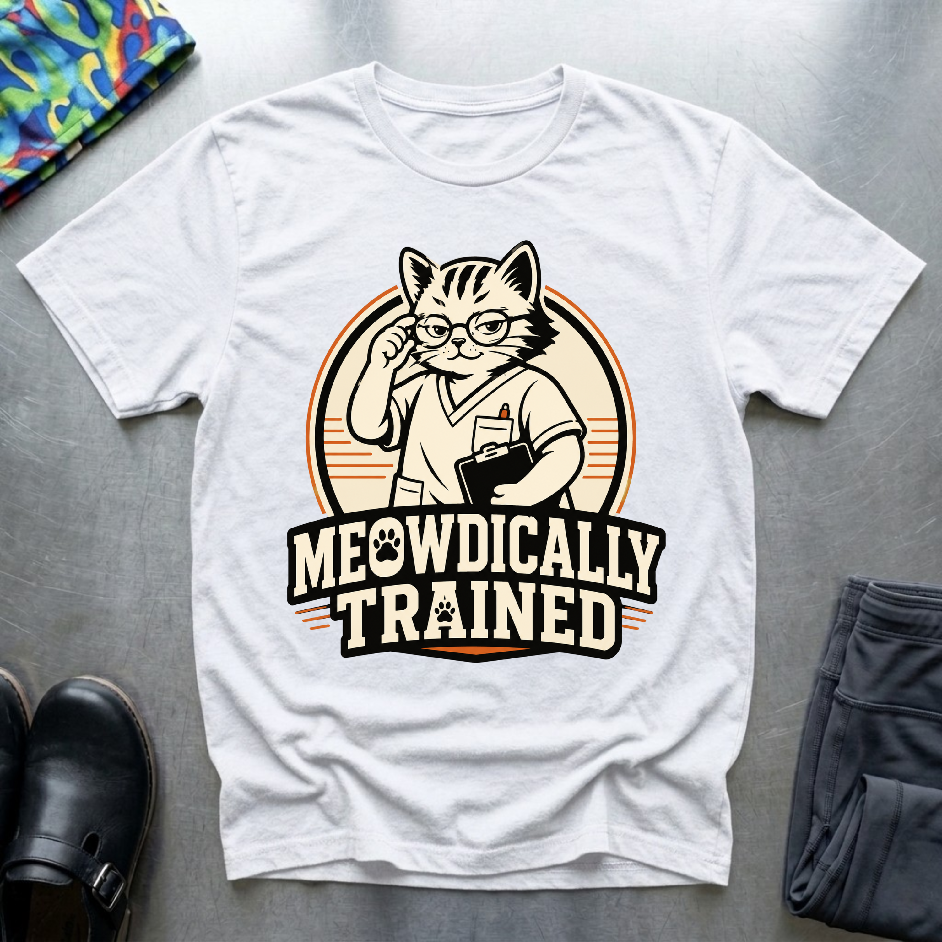 Meowdically Trained I T-Shirt