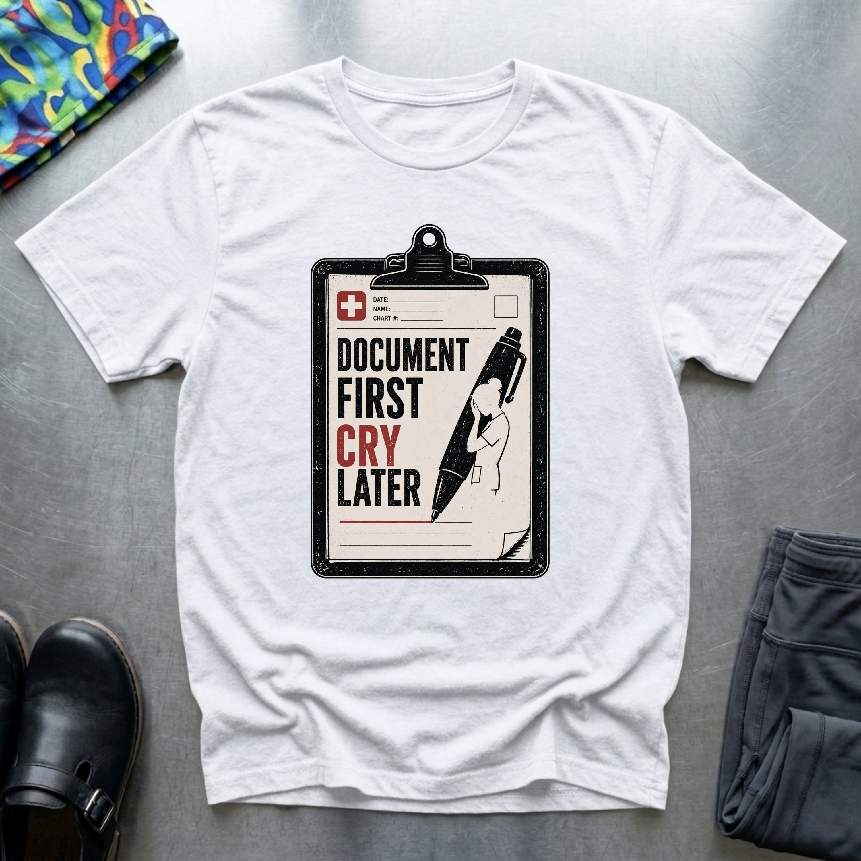 Document First, Cry Later I T-Shirt