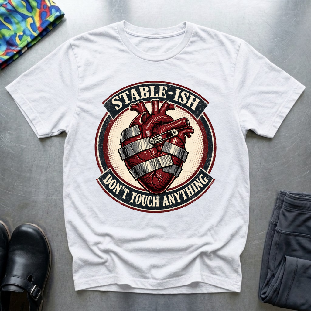 Stable-ish, don’t touch anything T-Shirt