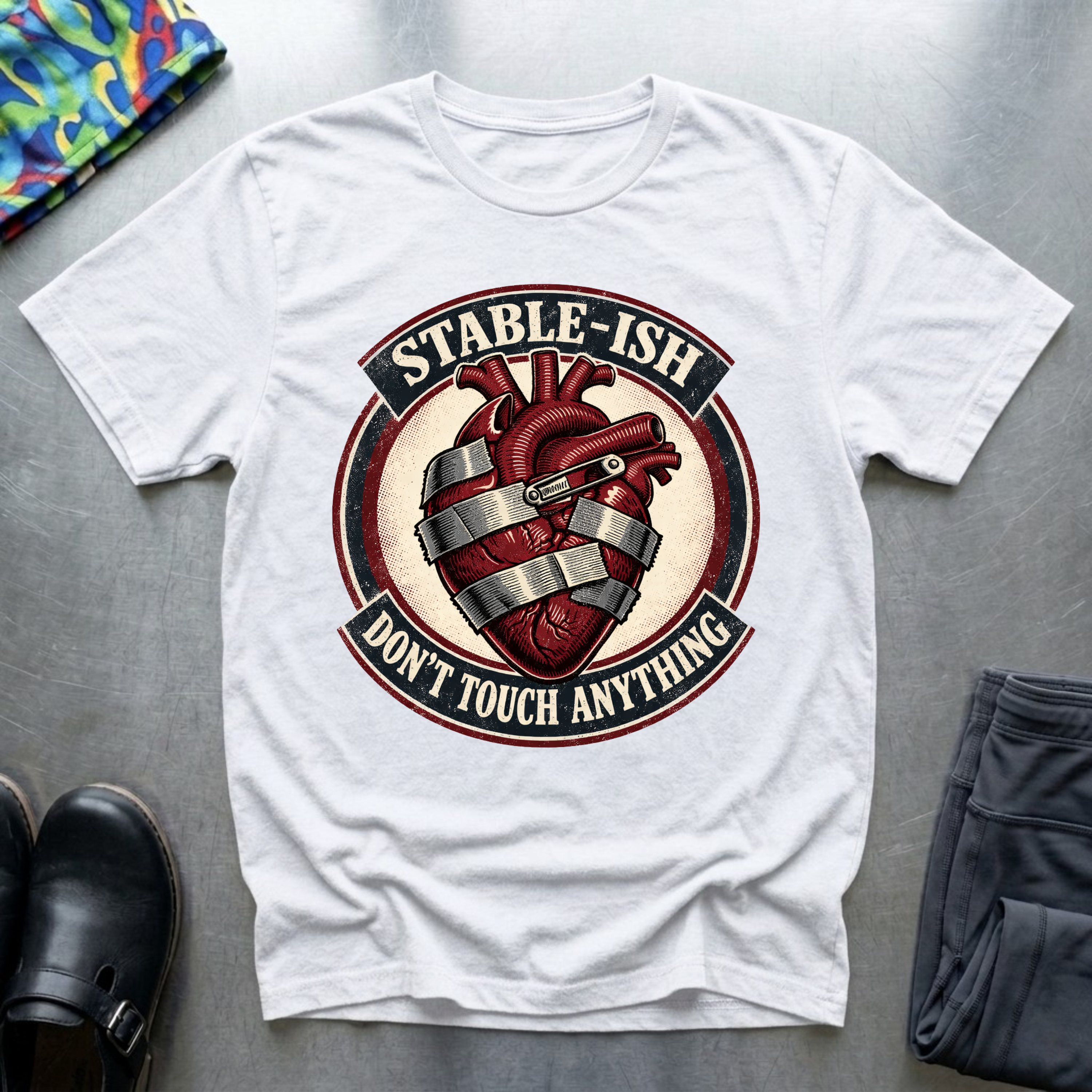 Stable-ish, don’t touch anything T-Shirt