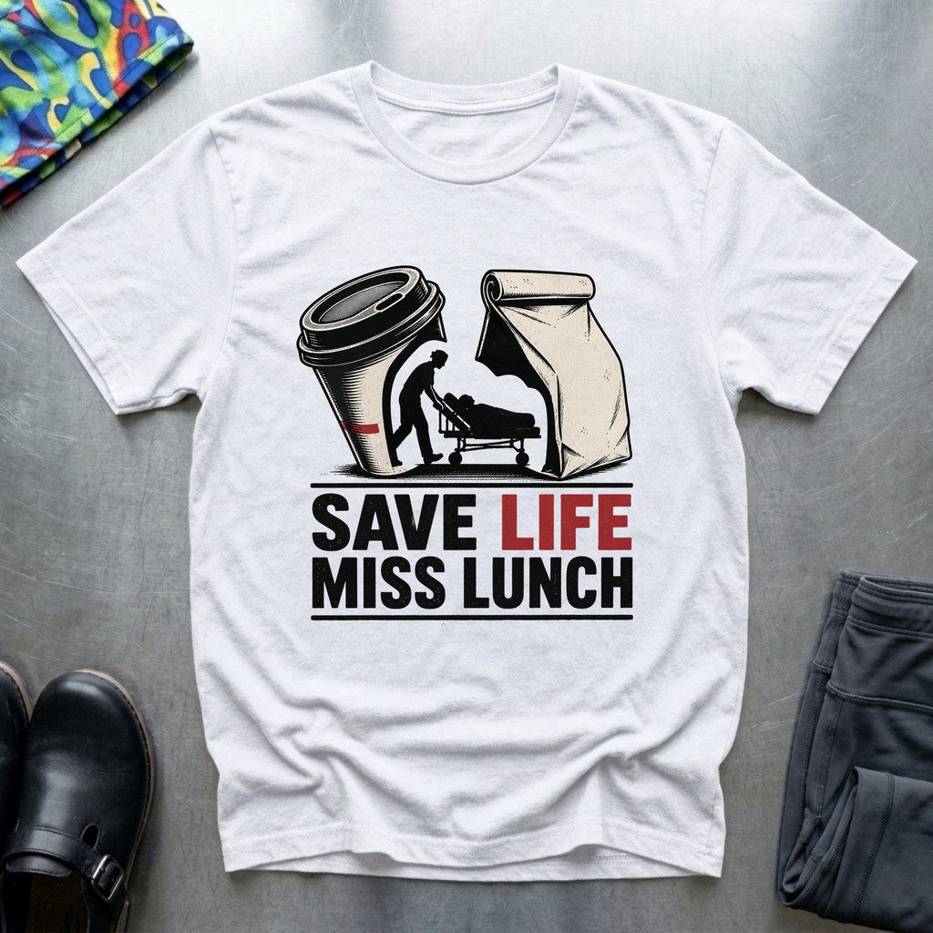 Save Life, Miss Lunch T-Shirt