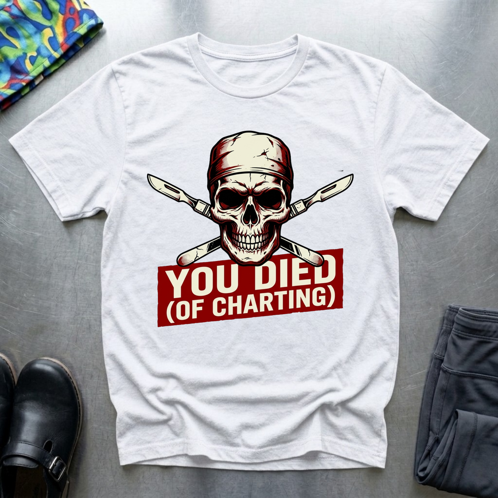 You Died Of Charting T-Shirt
