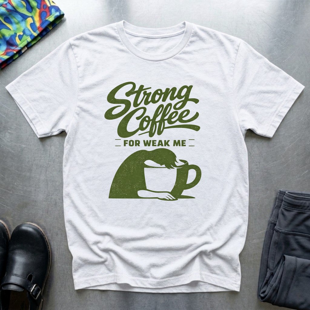 Strong Coffee For Weak Me T-Shirt