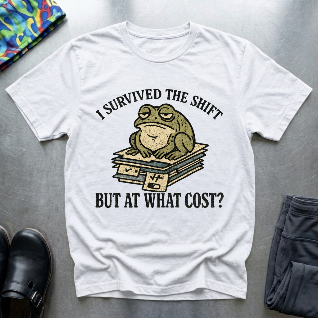 I survived the shift but at what cost T-Shirt