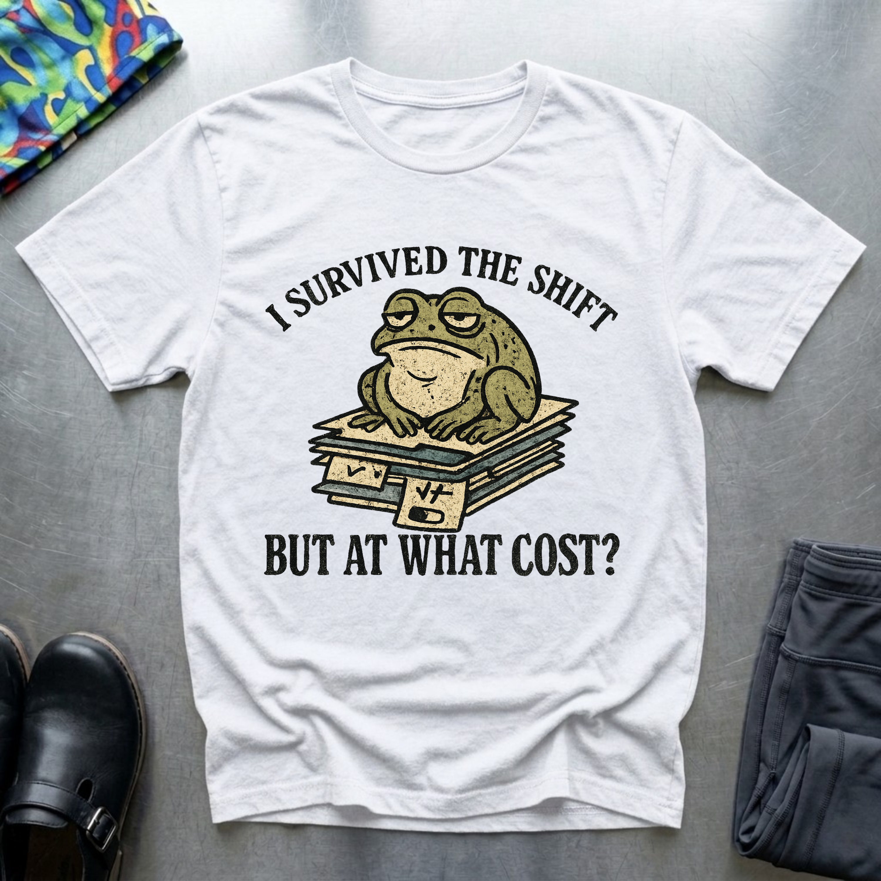 I survived the shift but at what cost T-Shirt