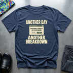 Another Day, Another Breakdown T-Shirt — Navy