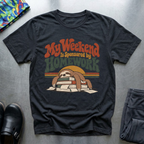 My Weekend is Sponsored By Homework T-Shirt — Black