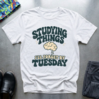 Studying Things I’ll forget By Tuesday T-Shirt — White